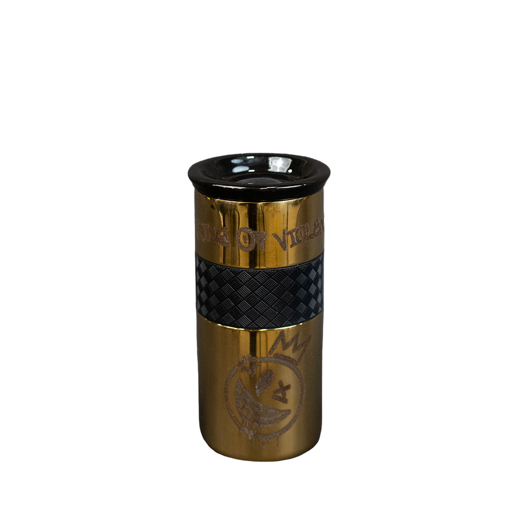 Drip King 16oz Tumbler in Black and Limited Edition 24k Gold - KOV