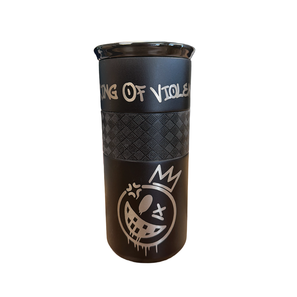 Drip King 16oz Tumbler in Black and Limited Edition Gold