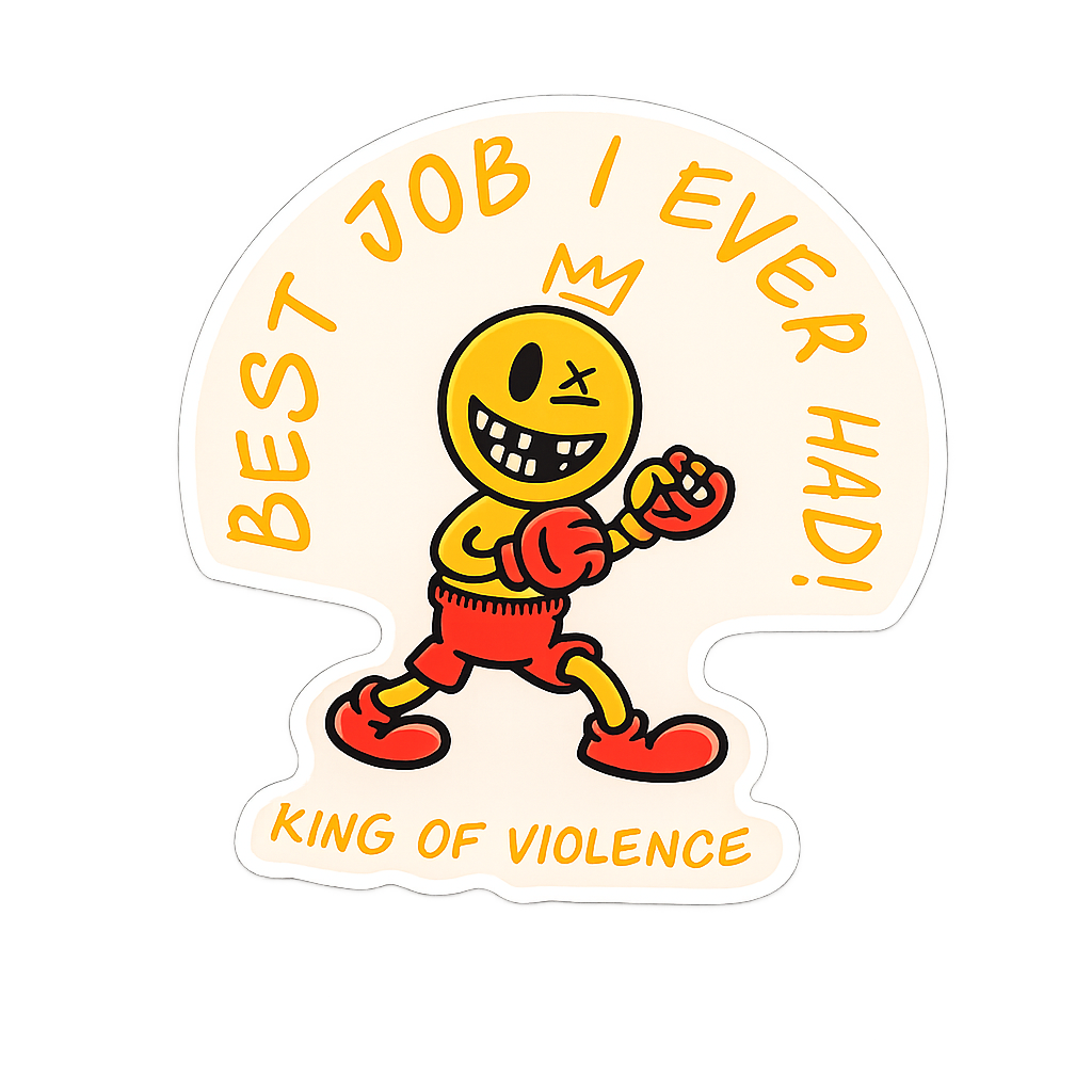 Best Job I Ever Had Sticker
