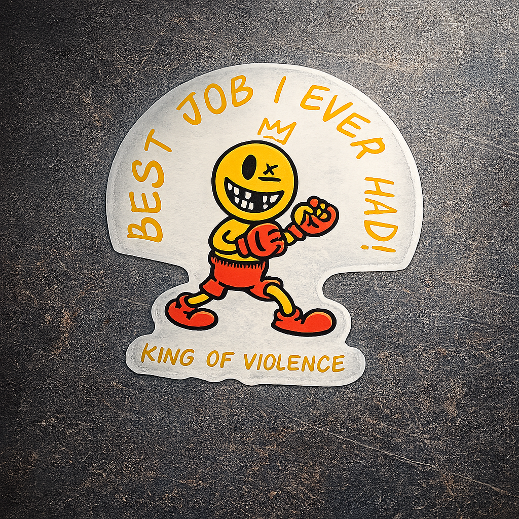 Best Job I Ever Had Sticker