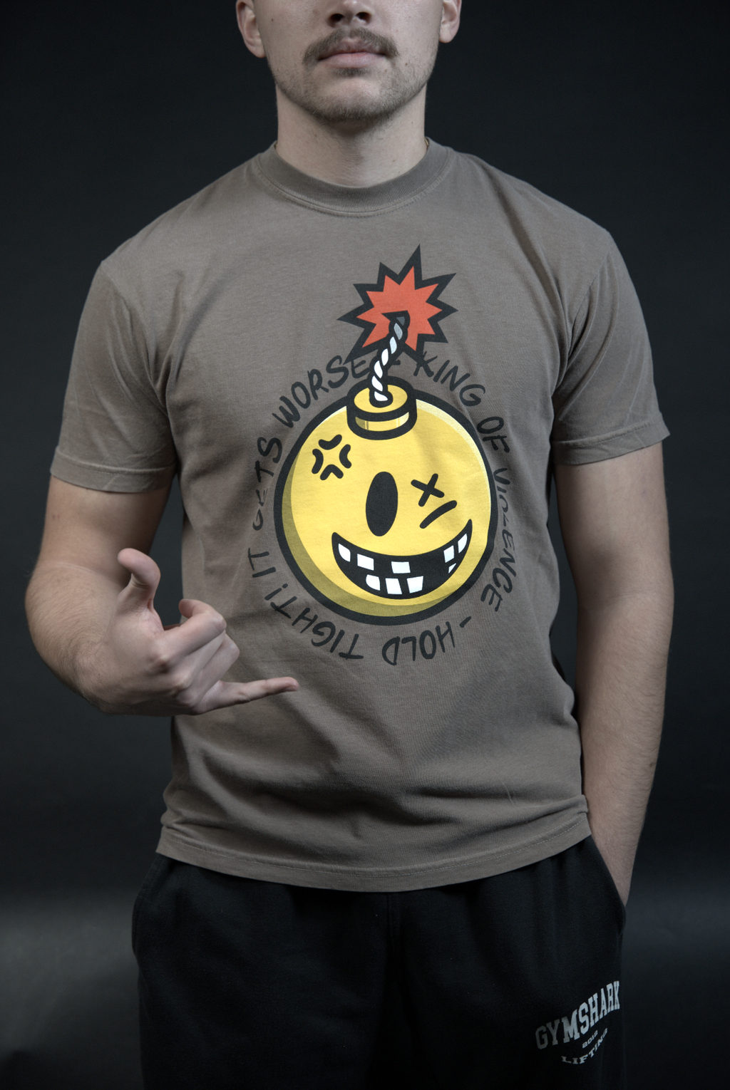 KOV Brown Bomb Tee