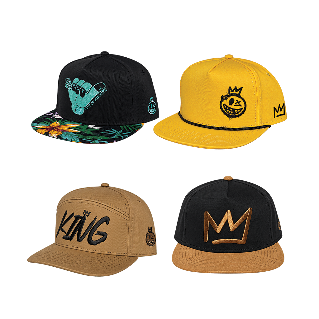 Starter Pack - 1 Hat + 1 Shirt + 4 Stickers