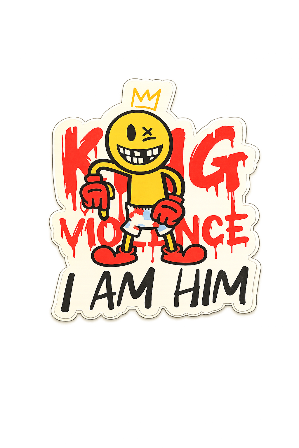 I AM HIM Sticker