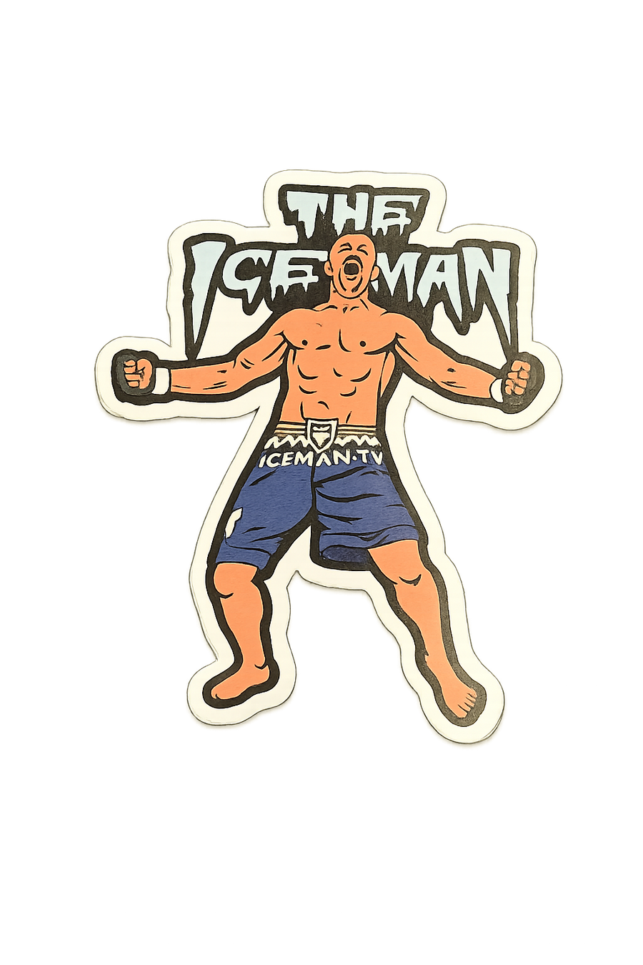 The Ice Man Sticker