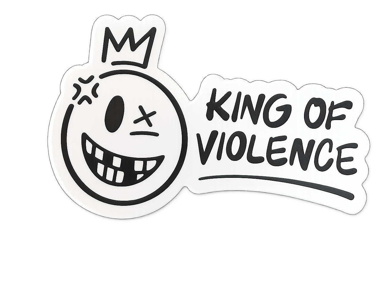 King Of Violence Sticker