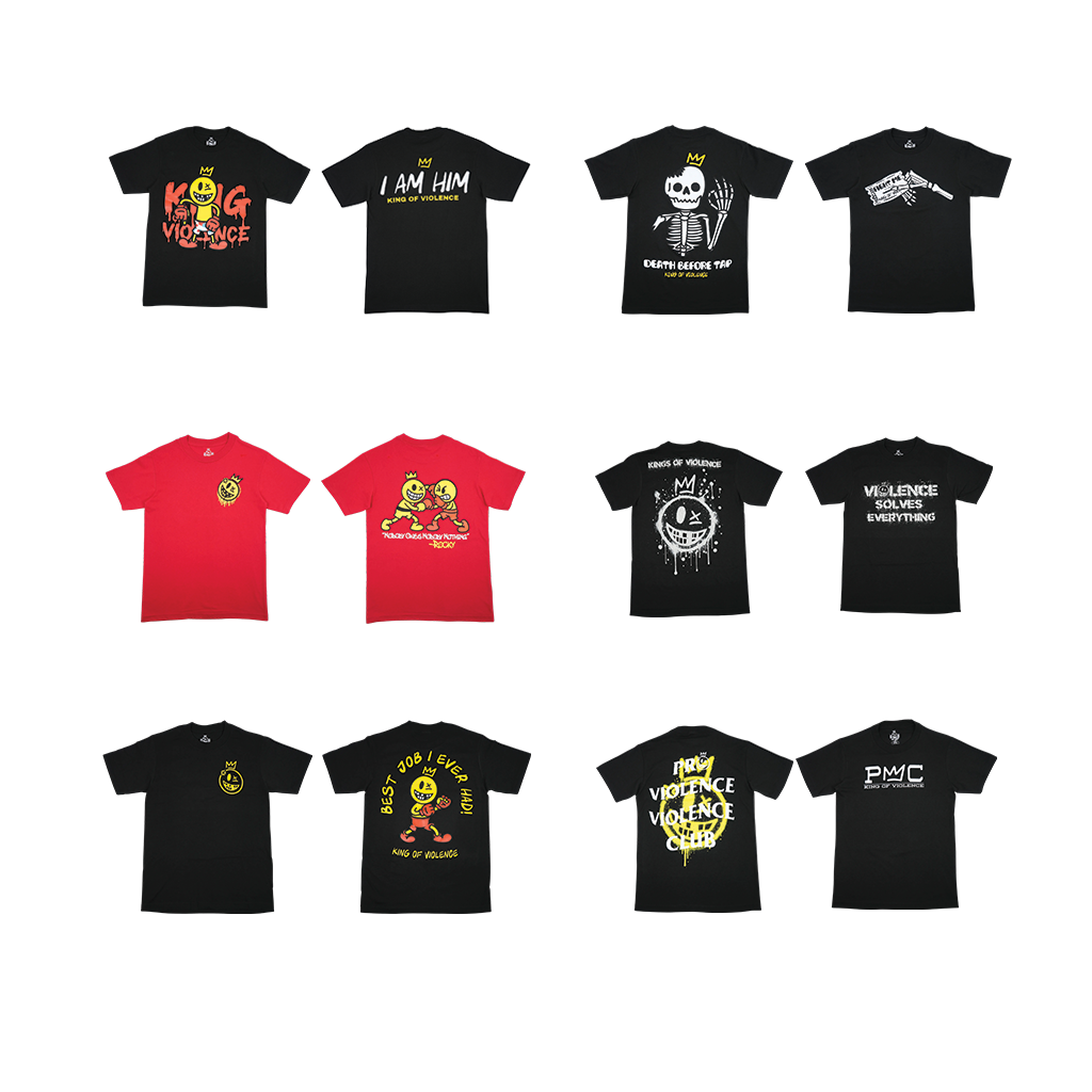 Starter Pack - 1 Hat + 1 Shirt + 4 Stickers