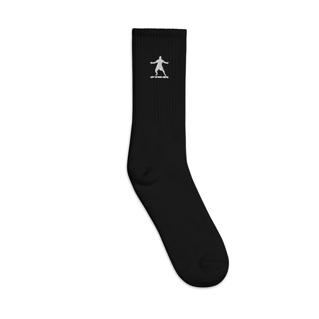 Chuck "The Iceman" Liddell Embroidered Socks